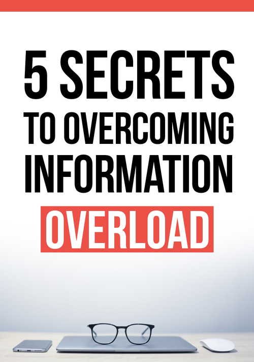 Product picture 5 Secrets To Overcoming Information Overload