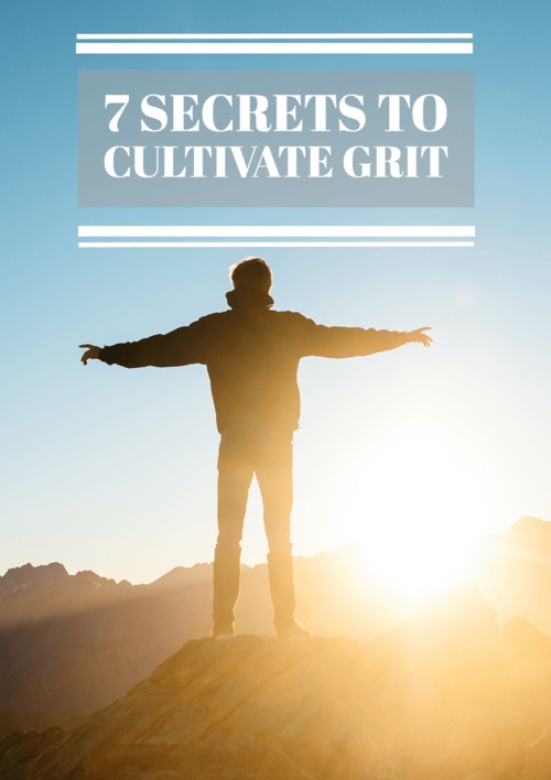 Product picture 7 Secrets To Cultivate Grit